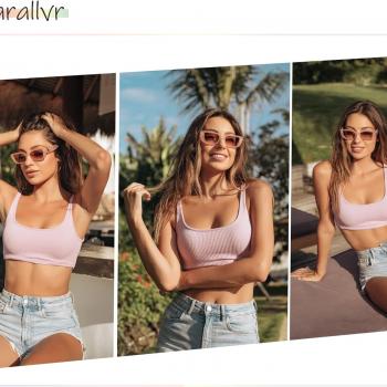 Allarallvr Rectangle Sunglasses for Women 90s Retro Trendy Y2K Classical Vintage Square Shades AR82037