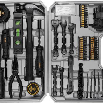 DEKOPRO Tool Kit Set Box Home Repair Tools Basic Hand Toolbox Sets 148Piece