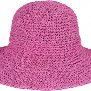 Womens Floppy Straw Sun Hat Foldable Packable Wide Brim Summer Beach Hat Crochet Bucket Hat