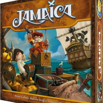 Jamaica Board Game (New Edition) - Family-Friendly Pirate Racing Game, Strategy Game for Kids & Adults, Ages 8+, 2-6 Players, 30-60 Minute Playtime, Made by Space Cowboys