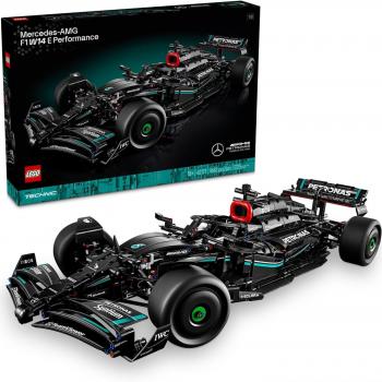 LEGO Technic Mercedes-AMG F1 W14 E Performance Race Car Building Set for Adults, Model Car Gift for Father's Day, Authentically Detailed Build and Display Model for Home or Office Décor, 42171