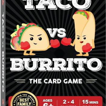 Taco vs Burrito Family Board Games for Kids 6-8, 8-12 & Up - Fun Travel Family Card Games for Everyone, Gifts for 7, 8, 9 and 10 Year Old Boys and Girls