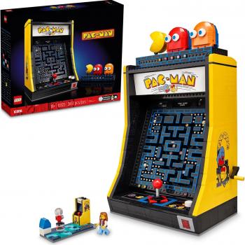 LEGO Icons PAC-Man Arcade Building Kit, Build a Replica Model of a Classic Video Game, Nostalgic and Unique Gift for Father's Day or Graduation, Fans of Retro Video Games and Retro Décor, 10323