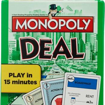 Hasbro Gaming Monopoly Deal Card Game, Quick-Playing Card Game for 2-5 Players, Game for Families and Kids, Ages 8 and Up (Amazon Exclusive)