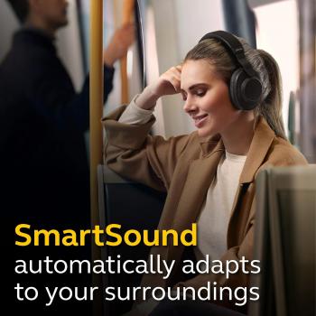 Jabra Elite 85h Wireless Bluetooth Headphones, Gold Beige, Noise Cancelling, 36 Hours Battery Life