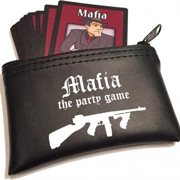 Apostrophe Games Mafia The Party Game – Game of Lying, Bluffing, Deceit –38 Role Cards, Card Game for Adults and Teens – Interactive Board Game for Friends, Family