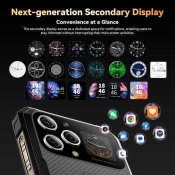 Blackview BL8000 5G Rugged Smartphone Unlocked 2024, 24GB RAM+512GB ROM, 120Hz 2.4K 6.78" FHD+ Rugged Phones, 50MP+16MP Camera, 8800mAh+33W, IP68/IP69K Waterproof Android Phones, 5G, NFC, Fingerprint