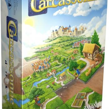 Carcassonne Board Game (BASE GAME) | Board Game for Adults and Family | Strategy Board Game | Medieval Adventure Board Game | Ages 7 and up | 2-5 Players | Made by Z-Man Games