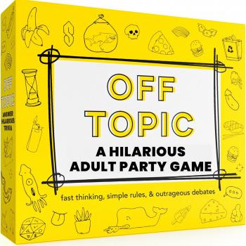 OFF TOPIC Party Game for Adults - Fun Adult Board Games for Groups of 2-8 Players - Hilarious Game Night Card Game for Friends, Family & More