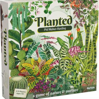 Planted Game by Phil Walker-Harding - Buffalo Games - Collect and nurture your houseplants.- Adult game night - Deck building game