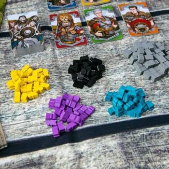 Renegade Game Studios: Hadrian's Wall, Strategy Board Game, 60 Minute Play Time, 1 to 6 Players, for Ages 12 and up