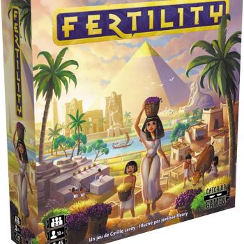 Fertility Board Game | Ancient Egyptian Civilization Building Game | Strategy Board Game for Adults and Kids | Ages 10+ | 2-4 Players | Average Playtime 45 Minutes | Made by Catch Up Games