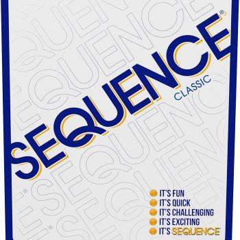 SEQUENCE- Original SEQUENCE Game with Folding Board, Cards and Chips by Jax ( Packaging may Vary ) White, 10.3" x 8.1" x 2.31