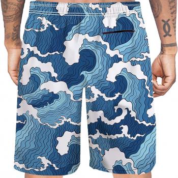 UTTPLL Men's Swim Trunks with Compression Liner Quick Dry Bathing Suit Swim Shorts Swimwear with Pockets for Beach Summer