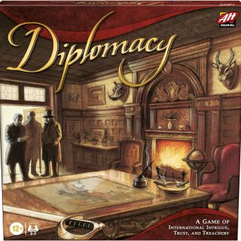 Hasbro Gaming Avalon Hill Diplomacy Cooperative Board Game, European Political Themed Strategy Game, Ages 12 and Up, 2-7 Players