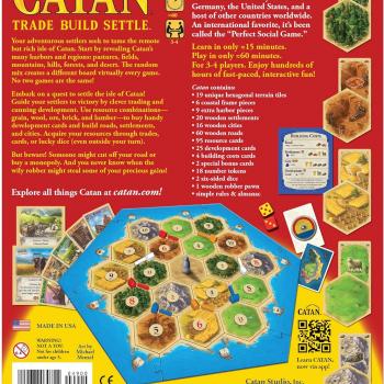 CATAN Board Game (Base Game) | Family Board Game | Board Game for Adults and Family | Adventure Board Game | Ages 10+ | for 3 to 4 Players | Average Playtime 60 Minutes | Made by Catan Studio