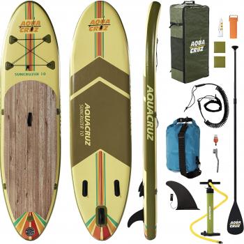 Inflatable Stand Up Paddleboards, Durable ISUP with Accessories, Premium Non-Slip Deck Perfect for Outdoor Water Sports & Paddleboard Yoga - Multiple Sizes