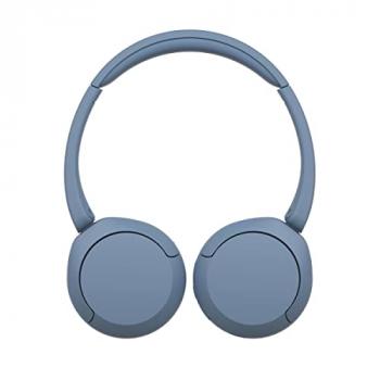 Sony WH-CH520 Wireless Headphones Bluetooth On-Ear Headset with Microphone, Blue