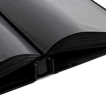 kieragrace KG Jocelyn Photo Album – Black, Holds 400 4" x 6" Photos