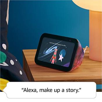 Amazon Echo Show 5 (3rd Gen, 2023 release) Kids | Designed for kids, with parental controls | Galaxy