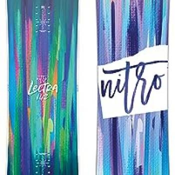 Nitro Lectra Brush Women's All Mountain Snowboard (142)