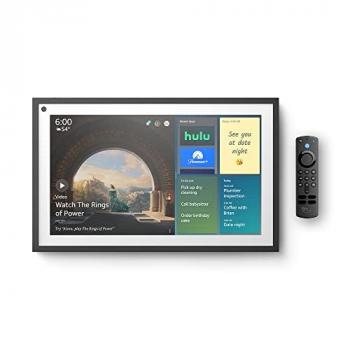 Amazon Echo Show 15 | Full HD 15.6" smart display with Alexa and Fire TV built in | Remote included