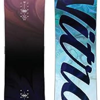 Nitro LECTRA BRD '23 Women's Snowboards All-Mountain Board, Directional, Flat-Out Rocker, All-Terrain