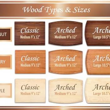 Personalized Wooden Cutting Board Crafted in USA – Best Serves as Cheese Board, Cutting Board, Chopping Board, Charcuterie Board – Unique Personalized Wood Gift for Wedding, Housewarming, Anniversary