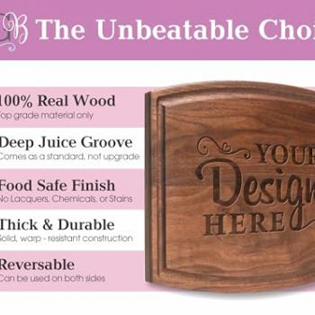 Personalized Cutting Board, Custom Wedding, Anniversary or Housewarming Gift Idea, Wood Engraved Charcuterie, for Friends and Family, Monogram Initial Design 004