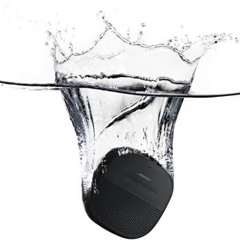 Bose SoundLink Micro Bluetooth Speaker: Small Portable Waterproof Speaker with Microphone, Black