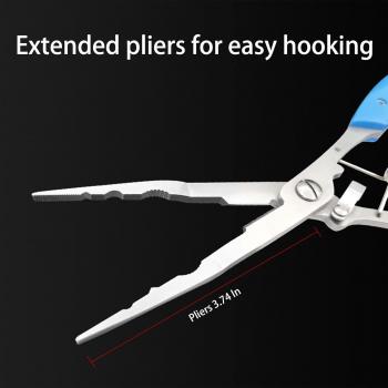 Upgraded Multi-Functional Fishing Pliers, Fish Beak Clip, Separation Ring, Flying Fishing Tool Set, Ice Fishing, Fishing Equipment, Men's Fishing Gift