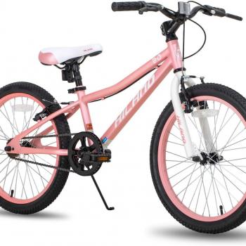 Hiland 20 24 Inch Mountain Bike for Kids Age 7,Front Suspension Fork Kids' Bicycles for Boys Girls Multiple Colors