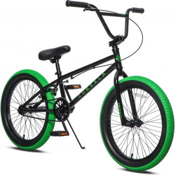 Crossea 18 20 Inch Freestyle BMX Bike for Over 5 Years Old Kids and Beginner-Level Rider, Multiple Colors