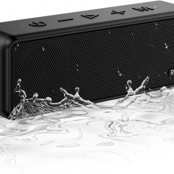 Raymate Bluetooth Speakers, 20W IPX7 Waterproof Speaker Wireless Bluetooth-V5.0, HiFi Stereo Sound, 1000mins Playtime, Portable Speaker for Home, Outdoor, Party