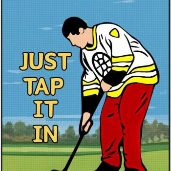 Funny Printed Golf Towel, Funny Golf Towel for Golf Bags with Clip, Golf Gift for Men Husband Boyfriend Dad, Birthday, Cristmas Gifts for Golf Fan - Just Tap It in