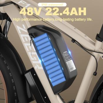 Electric Bike for Adults,2 * 1000W Dual Battery e Bike 48V 23AH with Hydraulic Shock Absorber 35MPH,26”x4” Fat Tire Electric Bicycle for Snow Beach Mountain off Road Commuter