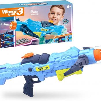 Water Guns for Kids Ages 4, 5, 8, 12+, Adults Super Water Blaster Soaker Squirt Guns, 4 JET Modes Powerful Pump-Action Crossbows Gun, Long Range Water Pistol Toy Gifts for Summer Beach Pool Yard Games