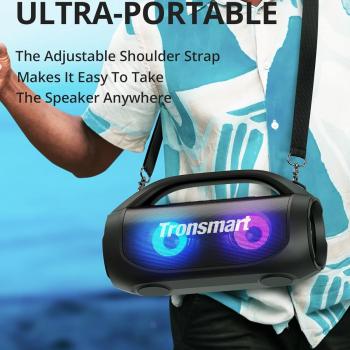 Tronsmart Bang SE Portable Bluetooth Speaker 40W Stereo Wireless IPX6 Waterproof Colorful LED for Party Outdoor Travel
