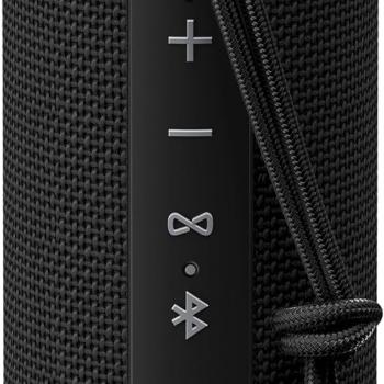 MIATONE Bluetooth Speakers, Waterproof and Portable Outdoor Wireless Speaker (Black)