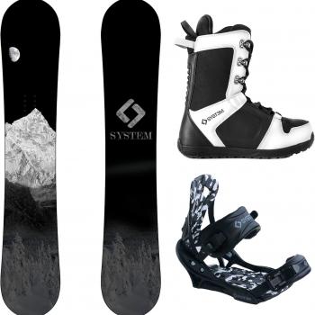 2024 System MTN and APX Complete Men's Snowboard Package