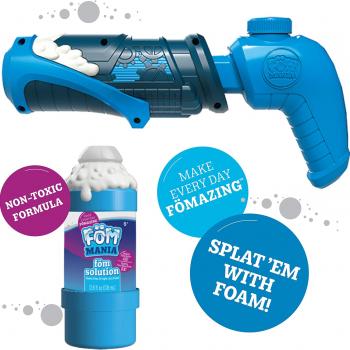 Fom Mania Quickshot Foam Blaster for Kids Adults| 2 Pack Amazon Exclusive | Non Toxic Kid Foam Blaster Squirt Gun | Ideas Gift Toys for Summer Outdoor Swimming Pool Beach Sand Water Fighting Play