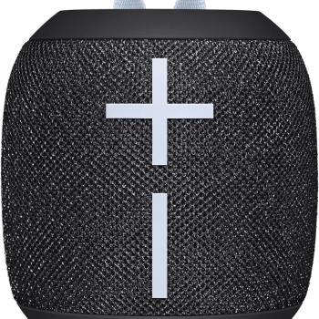 Ultimate Ears WONDERBOOM 3, Small Portable Wireless Bluetooth Speaker, Big Bass 360-Degree Sound for Outdoors, Waterproof, Dustproof IP67, Floatable, 131 ft Range - Active Black