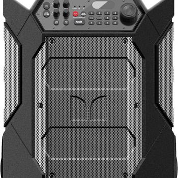 Monster Rockin’ Roller 270 Indoor/Outdoor Portable Bluetooth Speaker | Up to 200W of 270 Degree Sound & Up to 100 Hours of Playtime