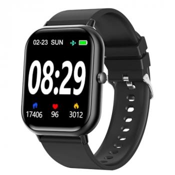 Smart Watch for Men Women SmartWatch 1.83" for iPhone Samsung Android Phone Compatible, Fitness Tracker Watch with Pedometer, Heart Rate/Sleep Monitor, Blood Oxygen, IP68 Waterproof