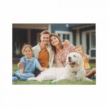 Custom Jigsaw Puzzle from Photos 1000/500/300 Pieces, Customized Jigsaw Puzzle for Husband/Wife, Valentine's Day Gift for Men/Women, Personalized Wooden Puzzles for Adult Kids Family Couples Lovers