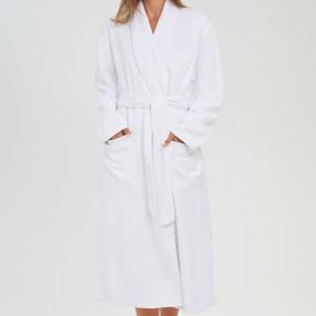 MONARCH Plush Lined Microfiber Bath Robe for Women or Men - Super Soft, Durable Luxury Spa, Resort & Hotel Bathrobe, Generously Sized (Unisex) Cypress