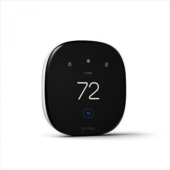 ecobee New Smart Thermostat Enhanced - Programmable Wifi Thermostat - Works with Siri, Alexa, Google Assistant - Energy Star Certified - Smart Home