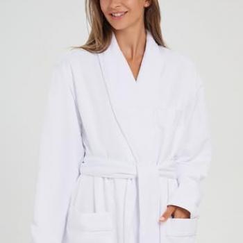 MONARCH Plush Lined Microfiber Bath Robe for Women or Men - Super Soft, Durable Luxury Spa, Resort & Hotel Bathrobe, Generously Sized (Unisex) Cypress