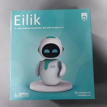 Eilik - Cute Robot Pets Toys with Abundant Emotions, Your Perfect Interactive Companion at Home or Workspace, Unique for Girls & Boys.