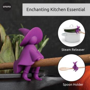 Funny Spoon Holder by OTOTO - Spoon Rest for Stove Top - Cooking Gadgets, Cooking Gifts, Cool Kitchen Gadgets, Cool Gifts, Cute Kitchen Accessories